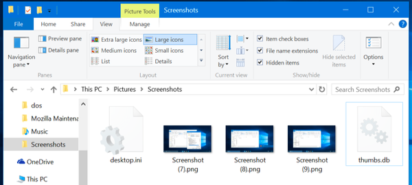 Thumbs.db, desktop.ini ve .DS_Store dosyaları ne anlam ifade ediyor?
