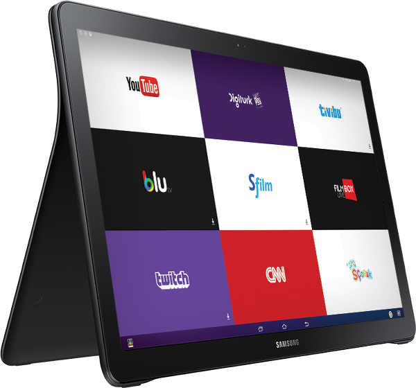 Samsung Galaxy View maç keyfiyle piyasaya çıkıyor