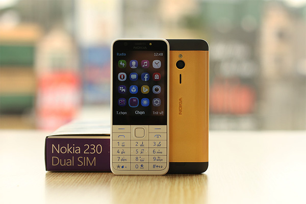 Lüks arayanlara altın kaplama Nokia 230
