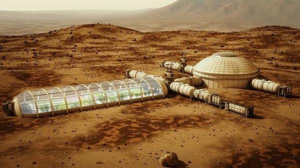 Mars'ta yapı inşa etmek için Mars toprağı kullanılabilir