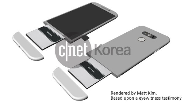 LG G5, ilginç bir kapak tasarımıyla gelebilir