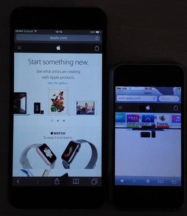Birinci Nesil iPhone’da bugünün web siteleri nasıl görünüyor?