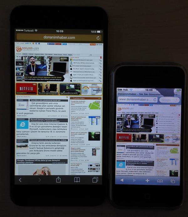 Birinci Nesil iPhone’da bugünün web siteleri nasıl görünüyor?
