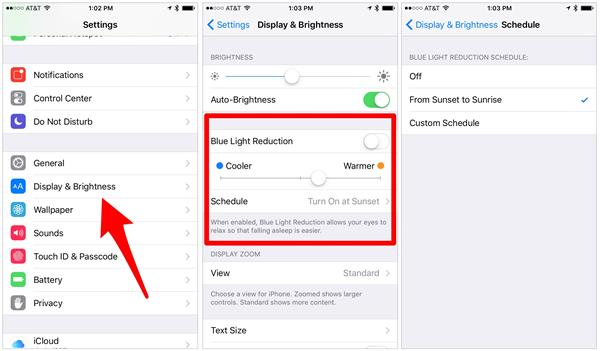 iOS 9.3'de Night Shift özelliği nasıl aktif edilir?