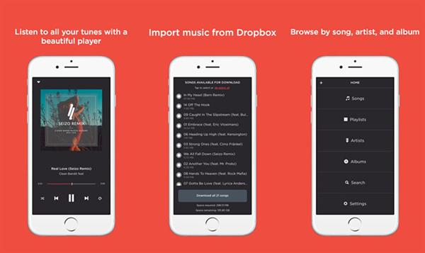 Dropbox için çevrimdışı müzik uygulaması: Jukebox