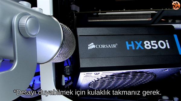 Corsair'ın tepe modellerinden HX850i güç kaynağı incelemesi