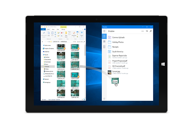 Dropbox'un yeni Windows 10 uygulaması yayınladı