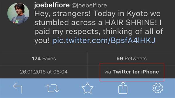 Windows Phone'un başındaki isim iPhone kullanırken yakalandı