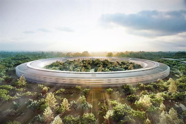 Apple Campus 2 hakkında bilinmeyenler ve drone ile yakın bakış