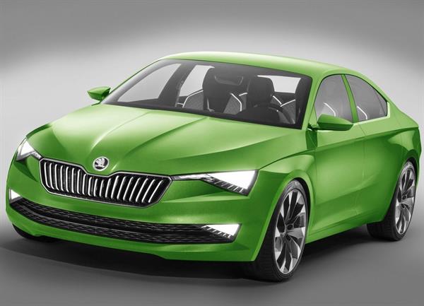 Skoda resmi VisionS konsept çizimlerini yayınladı