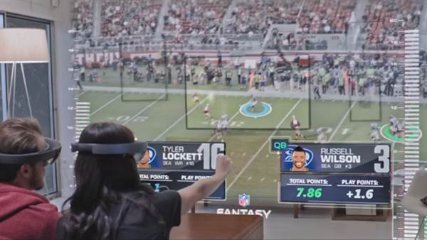 Microsoft, HoloLens ve spor müsabakalarını bir araya getiren reklam filmini yayınladı