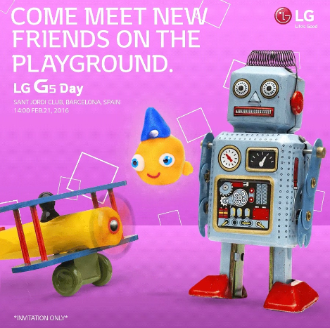 LG G5, 21 Şubat'ta geliyor