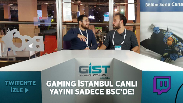 BSC Ekibi Gaming İstanbul'da Fuar Süresince Canlı Yayında