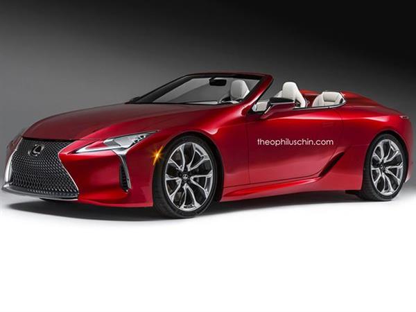 Lexus LC500, üstü açık olsa nasıl görünürdü?