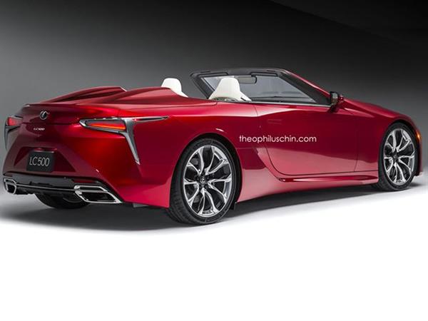 Lexus LC500, üstü açık olsa nasıl görünürdü?