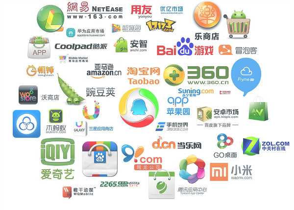Çin mobil uygulama pazarı, ABD'yi geçmek üzere