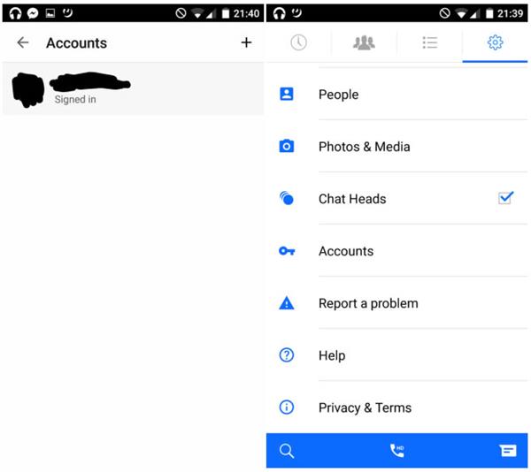 Facebook Messenger'a yeni tasarım, SMS entegrasyonu ve çoklu hesap desteği geliyor