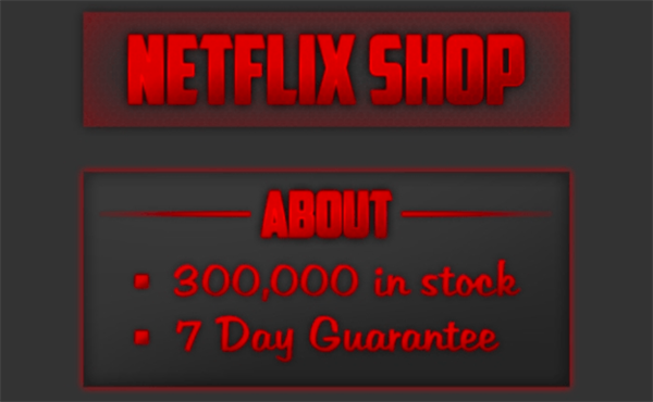 Netflix hesapları karaborsada 0.25 dolardan satılıyor