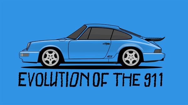Yarım asırlık Porsche 911'in 70 saniyelik evrimi