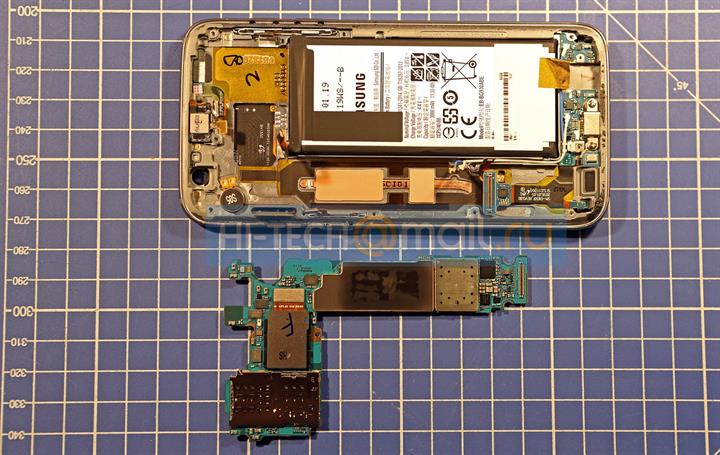 Sıvı soğutma teknolojili Samsung Galaxy S7 parçalarına ayrıldı
