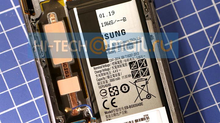 Sıvı soğutma teknolojili Samsung Galaxy S7 parçalarına ayrıldı