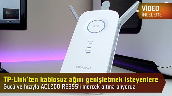 evden eve kablosuz internet keyfi tp link ac1200 re355 menzil genisletici inceleme videosu donanimhaber