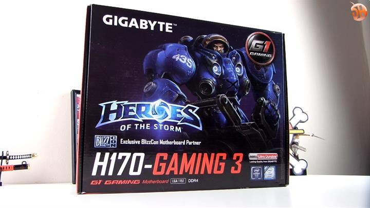 Gigabyte H170-Gaming 3 uygun fiyatlı oyuncu anakartı incelemesi