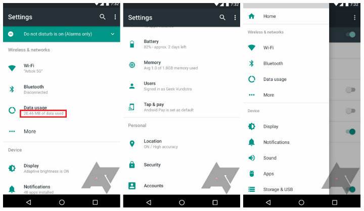 Android N ile ilgili görseller artıyor