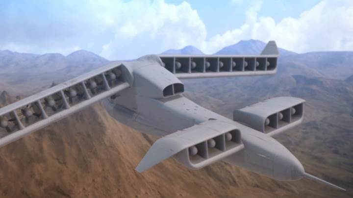 DARPA dikey kalkış ve iniş yapabilen hybrid uçak konseptini tanıttı