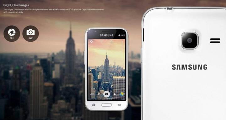 Samsung mütevazı akıllı telefonu Galaxy J1 Mini'yi duyurdu