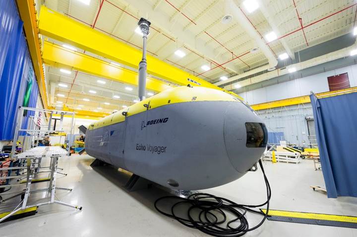 Boeing, insansız denizaltı aracı Echo Voyager'ı tanıttı