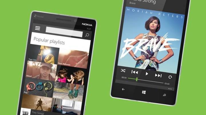 Spotify Windows Phone’a destek vermeyi durdurmayacak
