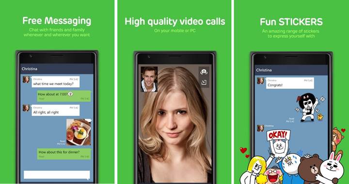 LINE evrensel uygulaması Windows 10 Mobile desteğiyle güncellendi