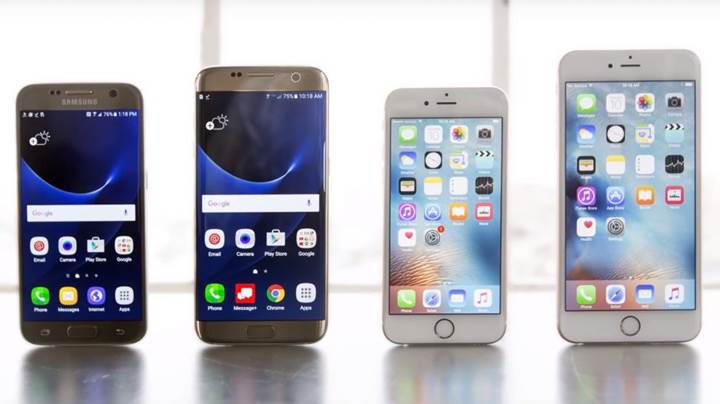 Galaxy S7 ve iPhone 6S işkence testinde karşı karşıya geldi