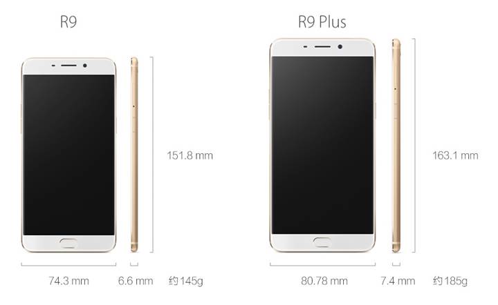 Oppo R9 ve R9 Plus artık resmi