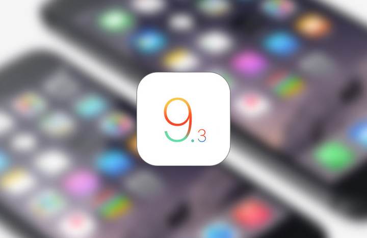 iOS 9.3 güncellemesi, önceki nesil cihazlar için durduruldu