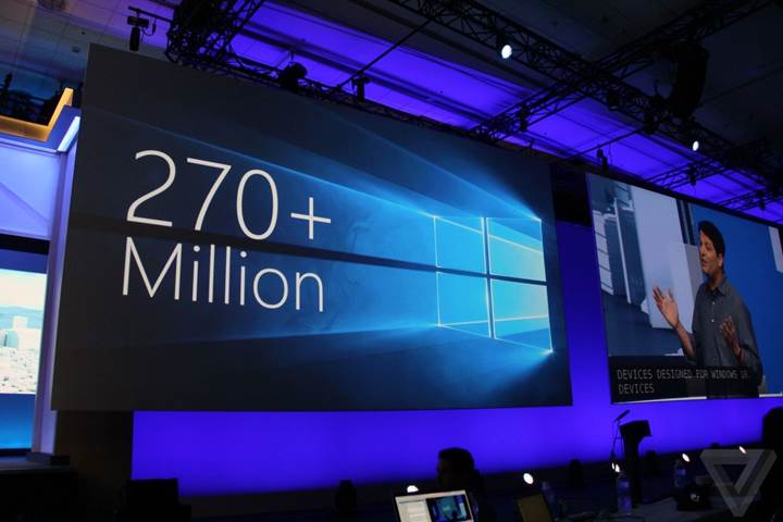 270 Milyon kullanıcıya ulaşan Windows 10'un büyük güncellemesi yaz aylarında yayınlanacak