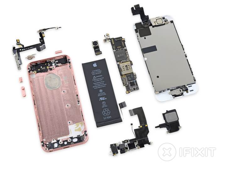 iFixit, iPhone SE'yi parçalarına ayırarak cihazın tamir edilebilirlik puanını belirledi