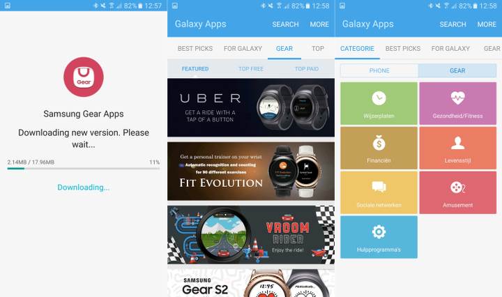 Samsung Gear ve Galaxy Apps uygulama mağazaları birleşiyor