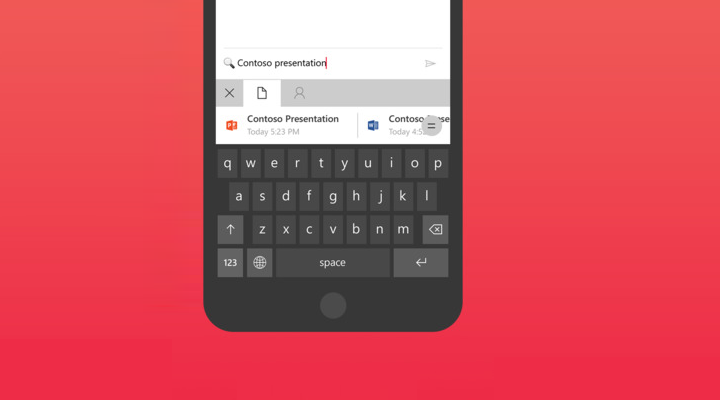 Microsoft Hub klavye, iOS platformuna da geldi
