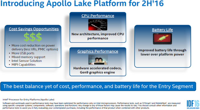Ucuz bilgisayarlar için yeni işlemci ailesi: Intel Apollo Lake