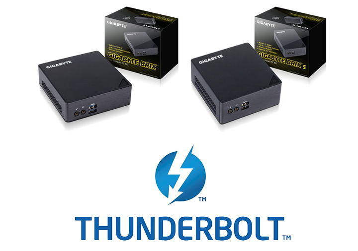 Gigabyte, Thunderbolt 3 destekli BRIX modellerini duyurdu