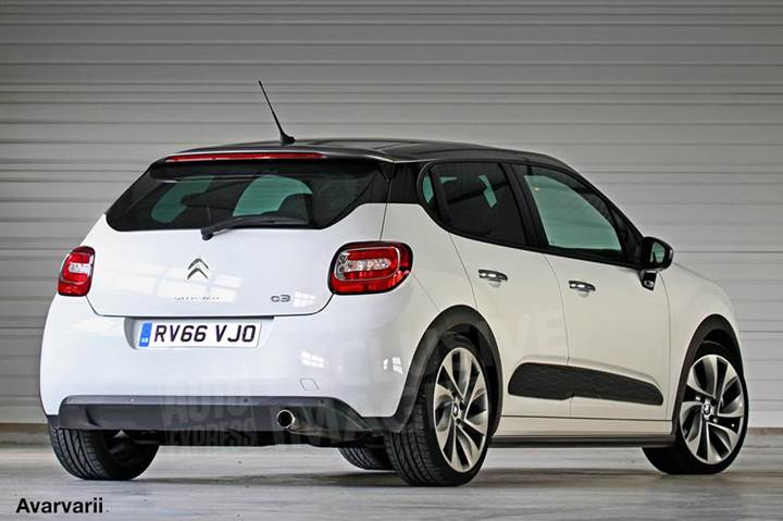 Yeni Citroen C3 muhtemelen bu şekilde görünecek