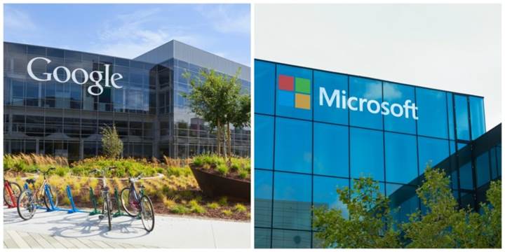 Microsoft ve Google mahkeme salonlarındaki savaşlarını durdurma kararı aldı