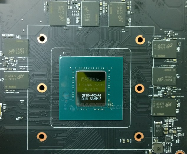 GDDR5X destekli Nvidia GP104-400 çekirdeği de sızıntı kurbanı oldu