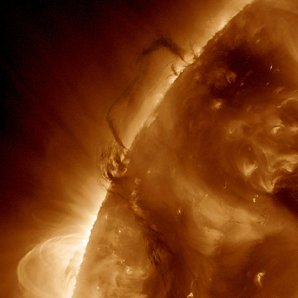 NASA'dan 4K çözünürlükte muhteşem Güneş videosu