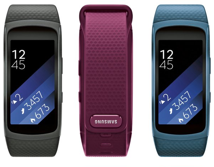 Samsung Gear Fit 2 basın görseli karşınızda