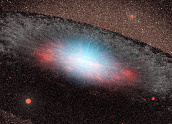 Güneş'ten 660 milyon kat daha kütleli: 'Canavar' kara delik