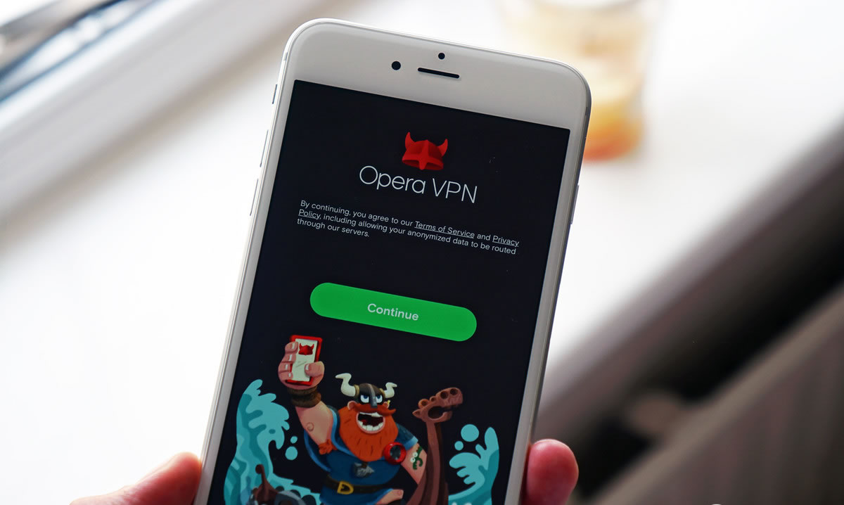 Opera'dan iOS için ücretsiz ve sınırsız VPN uygulaması