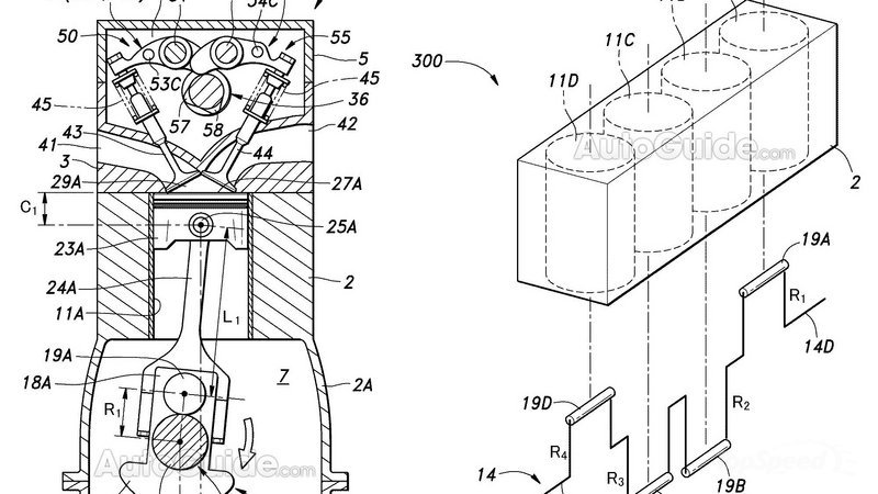 Honda farklı hacimde silindirlere sahip motor tasarımının patentini aldı